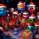 Christmas Rush : Red and Friend Balls 5 christmas rush red and friend balls 2