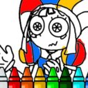Pomni Coloring Book 5 pomni coloring book 1
