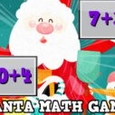 Santa Math Game 3 santa math game 1